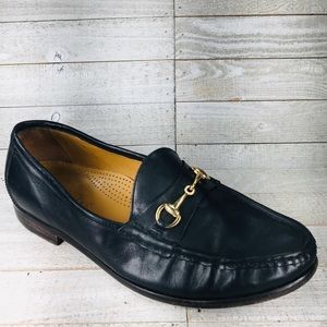 Cole Haan men’s C02498 Black Leather Loafers